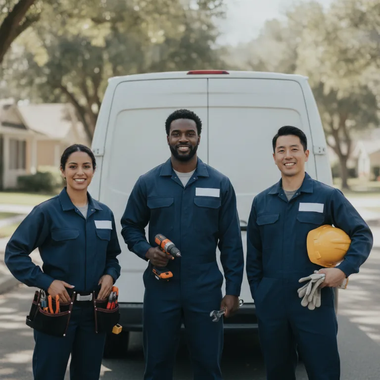 Electrician team in Madera